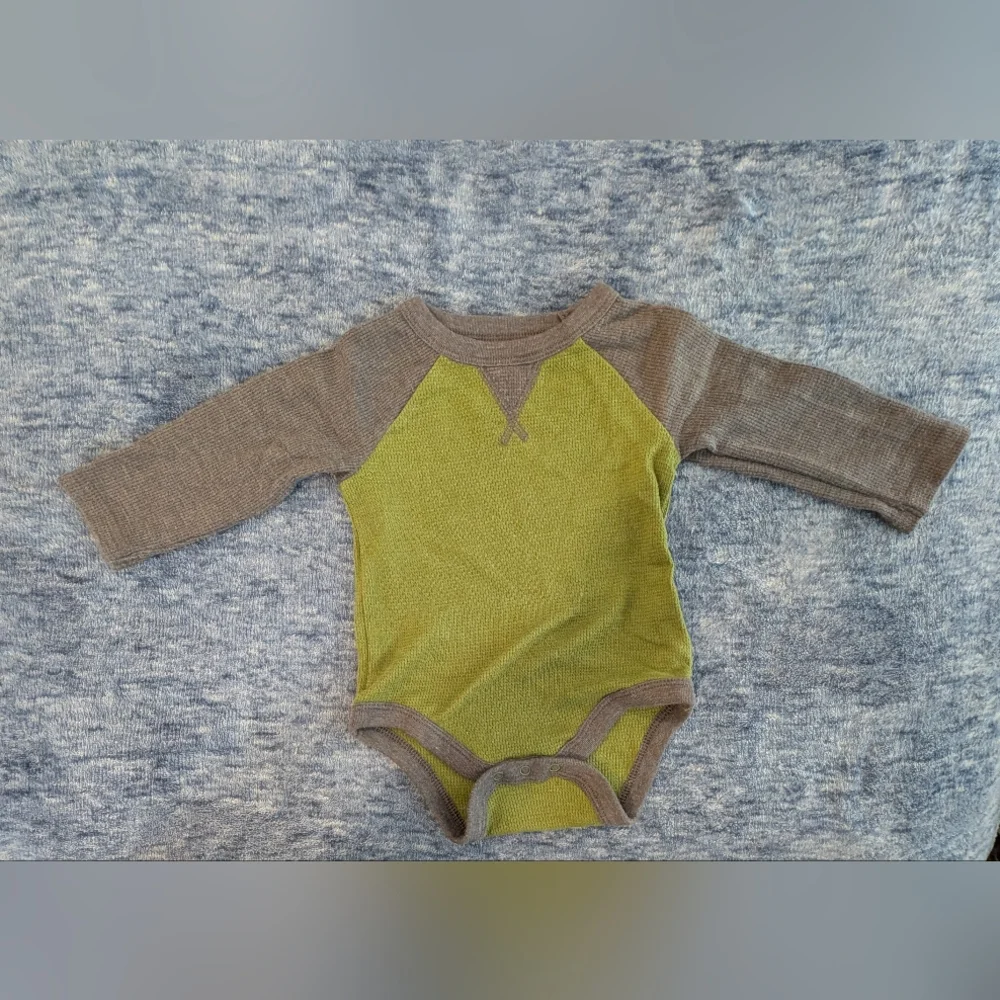 GAP 3-6M Blue Striped Kids One Piece